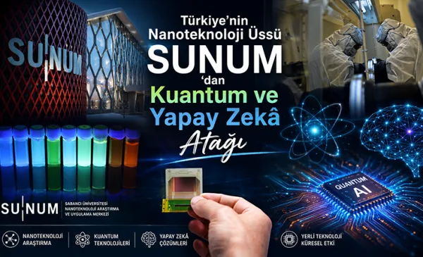 Türkiye’nin Nanoteknoloji Üssü SUNUM’dan Kuantum ve Yapay Zekâ Atağı