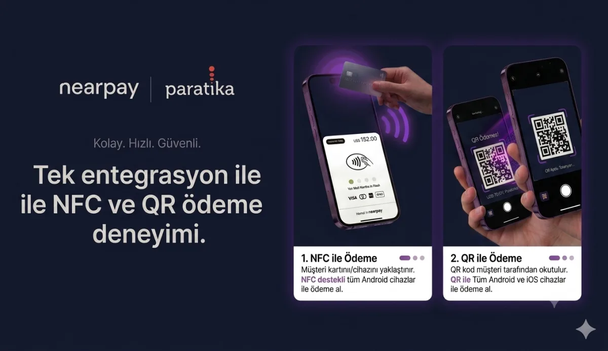 Paratika ve Nearpay’den işletmelere donanımsız ödeme dönemi